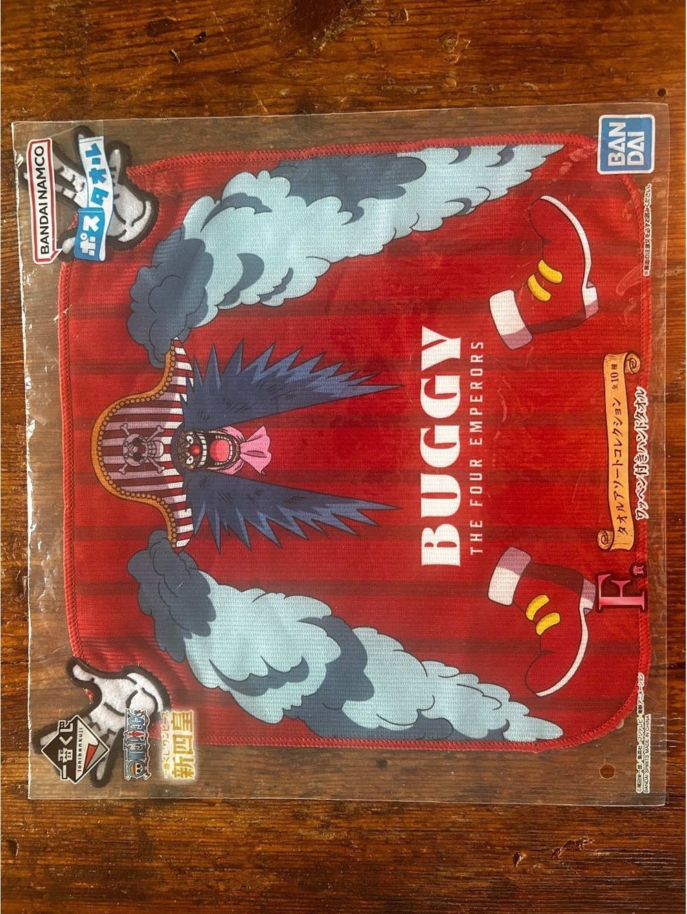 Buggy The Four Emperors Bandana Style Cloth - Official Bandai Namco Licensed